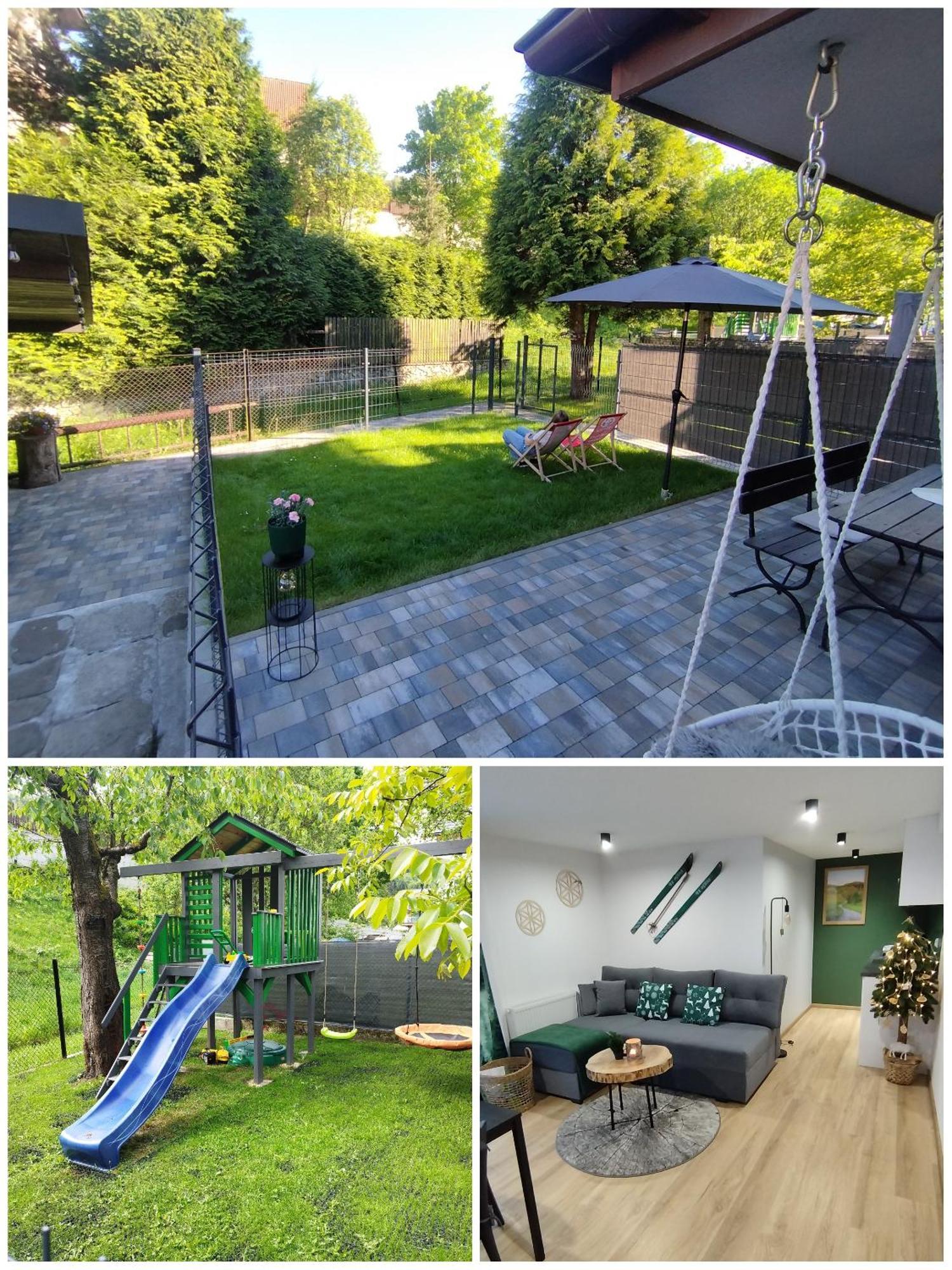 U Gazdy - Apartament Z Ogrodem I Tarasem , Przy Gondoli Щирк Екстер'єр фото